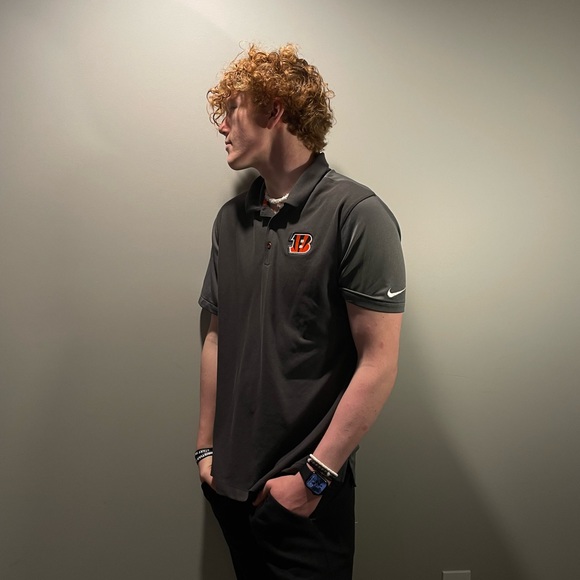 Nike Dri Fit Cincinnati Bengals Polo Shirt - Picture 2 of 3